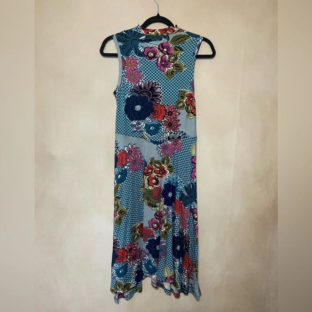 Maeve Anthropologie women's S Cyprus Swing knee length dress jersey knit EUC - Picture 5 of 7